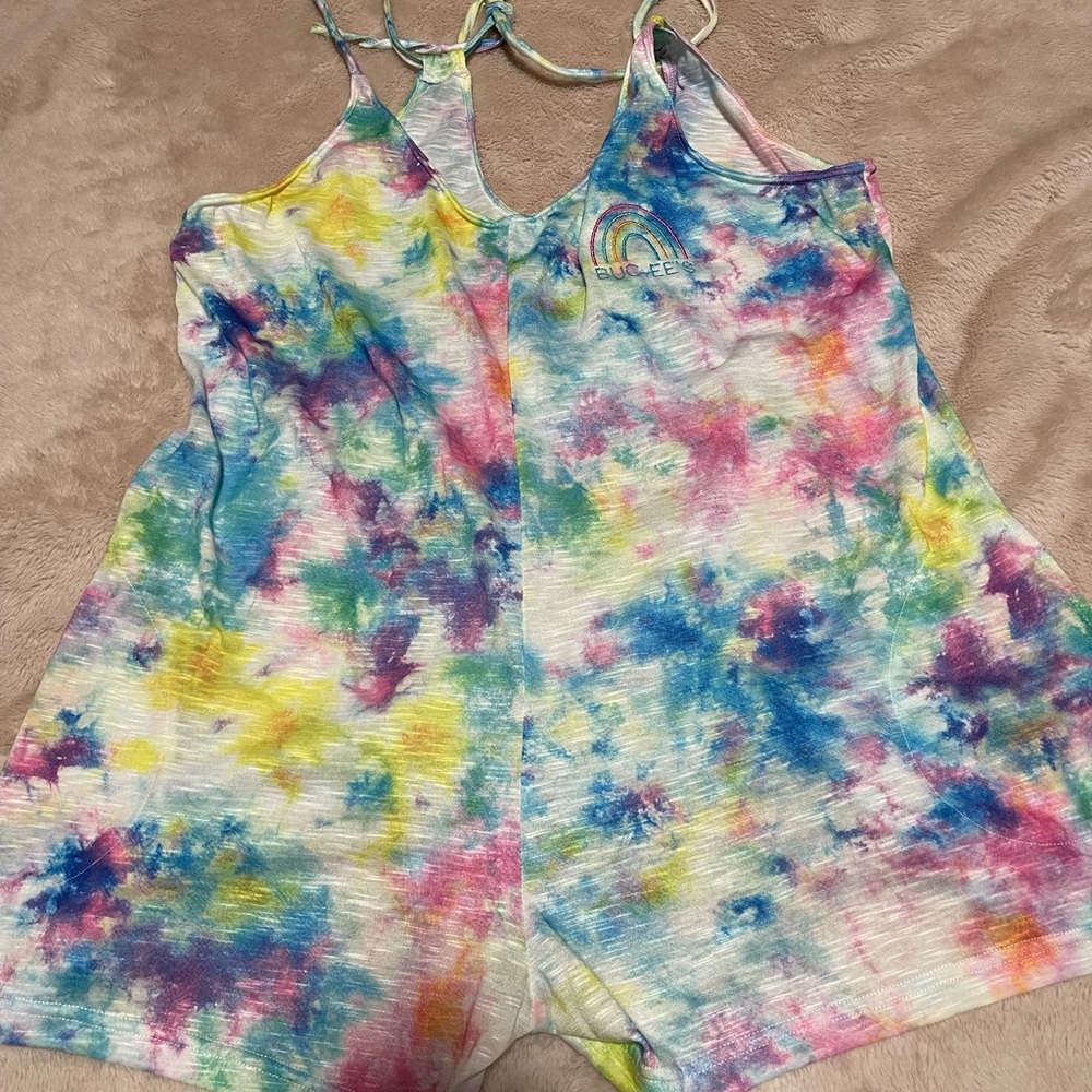 Tie dye romper